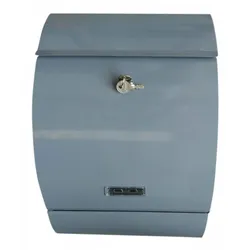 Jet-Line Briefkasten LETTERBOX anthrazit mit Zeitungsfach