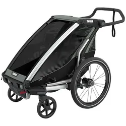 Fahrradkinder-Anhänger THULE, grün, Fahrradanhänger, Kinder