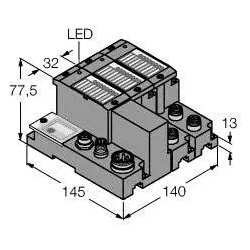 TURCK Set f. I/O-Kommunikation TI-BL67-DPV1-S-4
