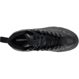 Converse Sneaker CONVERSE "CHUCK TAYLOR ALL STAR WATER-REPELLENT HIKER BOOT", Herren, Gr. 39, schwarz (schwarz, schwarz, schwarz), Synthetik, Schuhe Sneaker, wasserabweisend