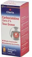 Clarix Toux Grasse Enfants Sirop 150 ml