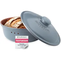 Römertopf Brottopf aus natürlicher Keramik, ideal für die Aufbewahrung von Br...
