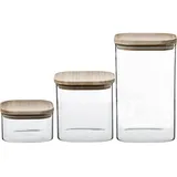 5five simply smart Stapelbare Glasgefäße hermet 500 ml 3 St.