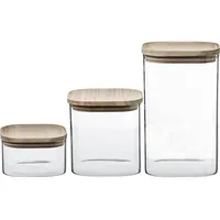 5five simply smart Stapelbare Glasgefäße hermet 500 ml 3 St.