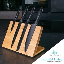 Intirilife Magnetisches Messerbrett unbestückt Braun