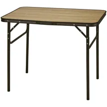 REDCLIFFS Campingtisch Klapptisch Schwarz/Braun