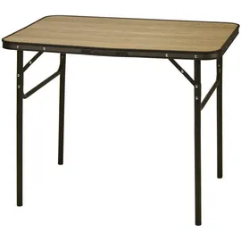 REDCLIFFS Campingtisch Klapptisch Schwarz/Braun