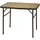 REDCLIFFS Campingtisch Klapptisch Schwarz/Braun
