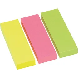 inFO Brillantmix Haftmarker farbsortiert 3x 100 Streifen