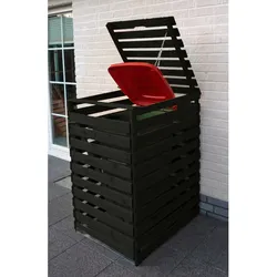 Promadino Mülltonnenbox "Vario V" für 1 Tonne