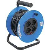 BGS Kabeltrommel 25 m 3x1,5 mm2 4 Steckdosen IP 20 3000 W
