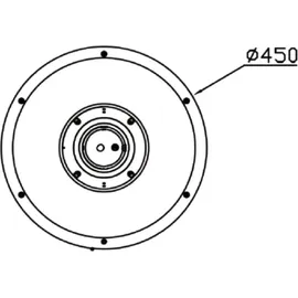 LED-Line LED Line Straßenleuchte 30W | IP65 und IK08 Schutzart | 4000K Neutralweißem Licht | 4500lm, Schwarz PRIME - Schwarz
