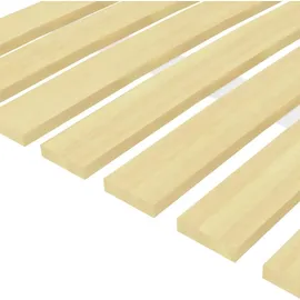 vidaXL Lattenrost mit 24 Latten Holz 80 x 200 cm