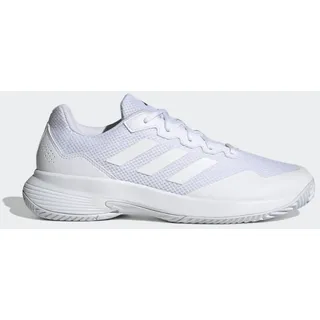 Adidas Gamecourt 2.0 Tennisschuh WEISS|WEISS|silber 39 1/3