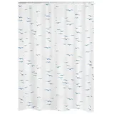 RIDDER Duschvorhang Folie Sylt 180 x 200 cm blau