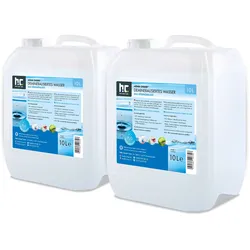 2  Demineralisiertes Wasser in Kanister