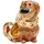 Pandora Dug Hund braun/goldfarben 764472C01