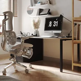 Diablo Chairs Brave V-Kinetic Netzstoff Grau