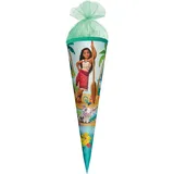 ROTH Schultüte, Disney Vaiana, 35 cm, rund, Tüllverschluss