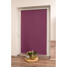 K-HOME Thermo Klemmfix-Rollo 75 x 200 cm lila