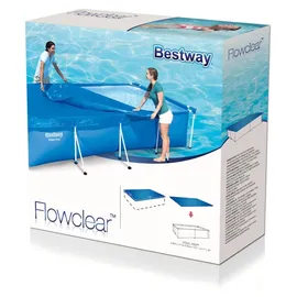 BESTWAY Poolabdeckung blau 400 x 211 cm