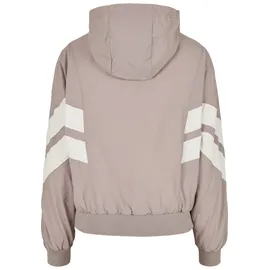 URBAN CLASSICS Crinkle Batwing Sweatshirt Pink / White S