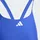 adidas 3 Stripes Badeanzug Semi Lucid Blue/White 152