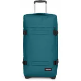 Weichgepäck-Trolley EASTPAK "TRANSIT'R M", Kinder, Gr. B/H/T: 35,5cm x 67cm x 30cm 78 l, smaragd, Polyester, unifarben, Basic, Koffer
