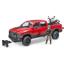 Bruder 02502 - RAM 2500 Power Wagon mit Ducati Desert Sled 1:16
