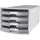 HAN Schubladenbox Impuls 28 x 23,5 x 36,7 cm 1-tlg. transparent
