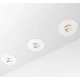 SSC-LUXon YOKU 1 flach schwenkbar rund weiß Aluminium