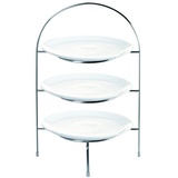 Asa Selection 3-stöckige Etagere A Table Metall Silber Chrom