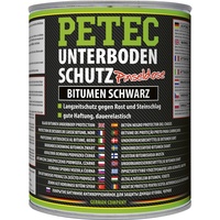 PETEC Unterbodenschutz Bitumen Pinseldose 1000 ml - 73100