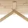 MCW Catania Gartentisch 148 x 70 x 76 cm braun