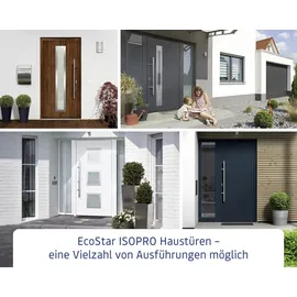 EcoStar ISOPRO IP 810S rechts 110 x 210 cm anthrazitgrau
