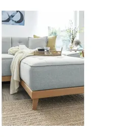 miuform Wohnlandschaft mit Schlaffunktion Dazzling Daisy ¦ grau ¦ Maße (cm): B: 330 H: 77