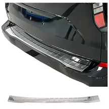 Omac Ladekantenschutz für VW Transporter T7 2024-2025 Edelstahl Glanz 1x, Zubehör für Volkswagen Transporter T7 2024-2025, Langlebig,Einfache Reinigung,Einfache Installation,Rostbeständig silberfarben