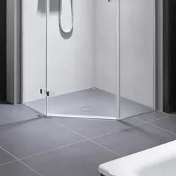BetteFloor Caro Fünfeck-Duschwanne
