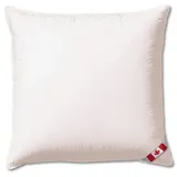 Künsemüller Daunenkopfkissen, Feder „Canada Medium, 80x80 cm, Füllung: 85% Federn, 15% Daunen, medium