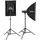 walimex pro Emerger 200 Set Double 2 Studioblitze mit Softboxen
