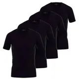 Götzburg T-Shirt 4Er Pack Nürnberg in schwarz-dunkel-uni | Gr.: 8