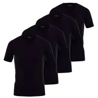 Götzburg T-Shirt 4Er Pack Nürnberg in schwarz-dunkel-uni | Gr.: 8