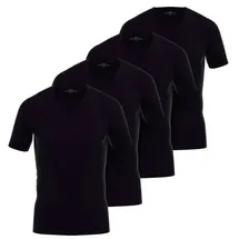 Götzburg T-Shirt 4Er Pack Nürnberg in schwarz-dunkel-uni | Gr.: 8