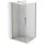 Mexen Velar Duschtrennwand Walk-in rechts 80 x 200 cm Gold transparent 871-080-000-03-5
