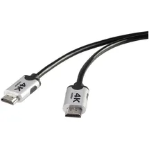SpeaKa Professional HDMI Anschlusskabel HDMI-A Stecker HDMI-A Stecker 300 m Schwarz