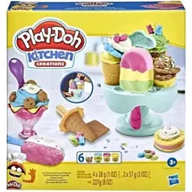 PLAY-DOH Küchenwerkstatt Eiscreme Spielknet-Set