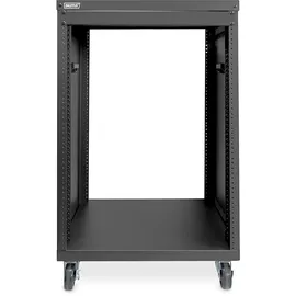 Digitus Universal 19-Zoll Equipment Rack mit Rollen, 16HE