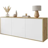 lookway Kommode Weiß Holzwerkstoff 153,9 x 60 x 39,6 cm