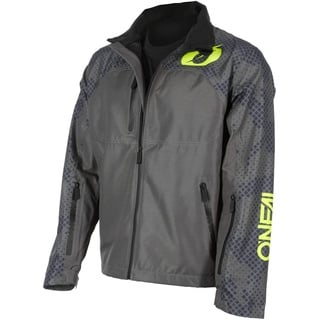 O'Neal Shore V.22 Regenjacke - Grau/Neon-Gelb | L