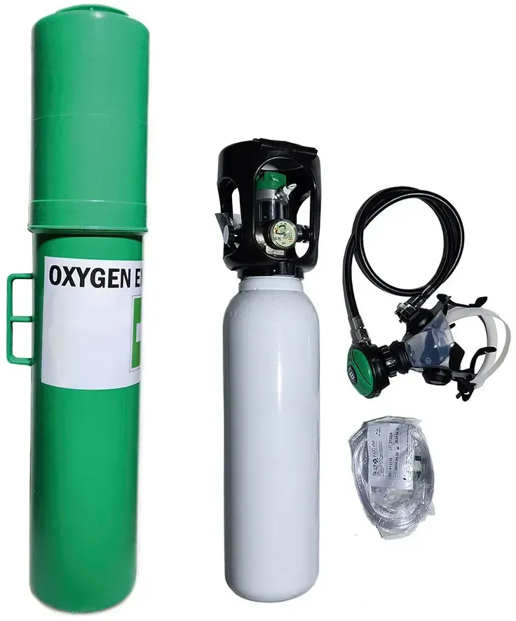 Metalsub Wiederbelebungs-sauerstoff-set 5l - Green - One Size